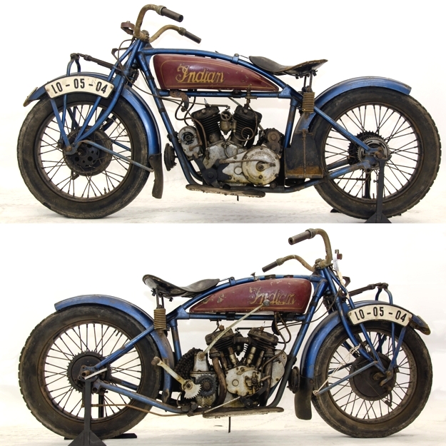 Indian Scout 37 (1927) - before restoration