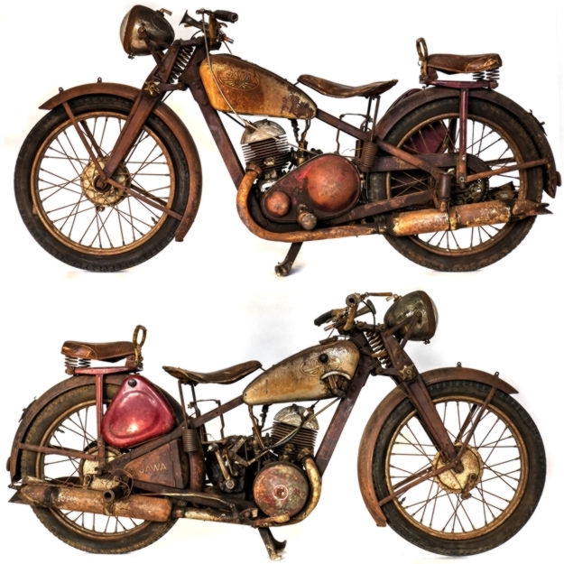 Jawa 250 (1939) - před restaurováním