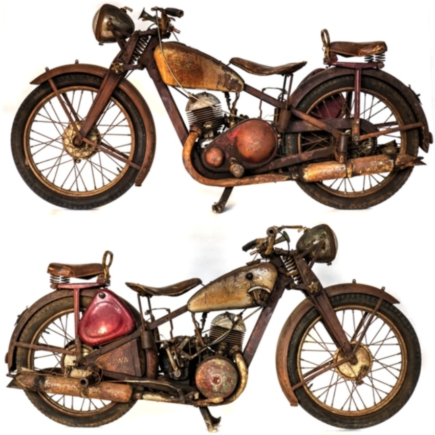 Jawa 250 (1939) - before restoration