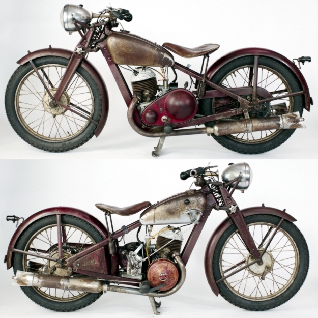 Jawa 250 (1939) - po zrestaurování