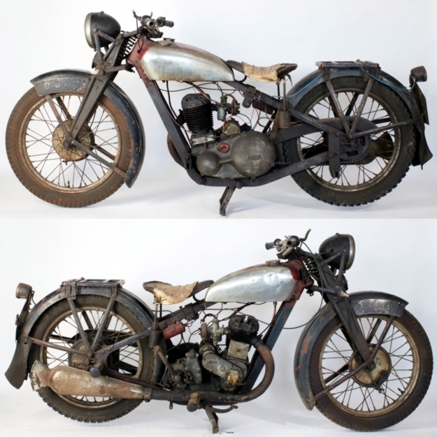 Jawa 350SV (1934) - before restoration