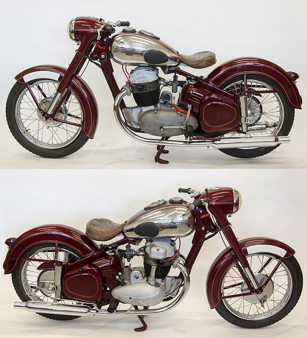 Jawa 500 OHC (19xx) - před restaurováním