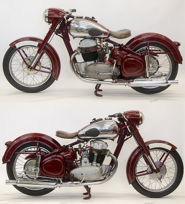 Jawa 500 OHC (19xx) - po restaurování